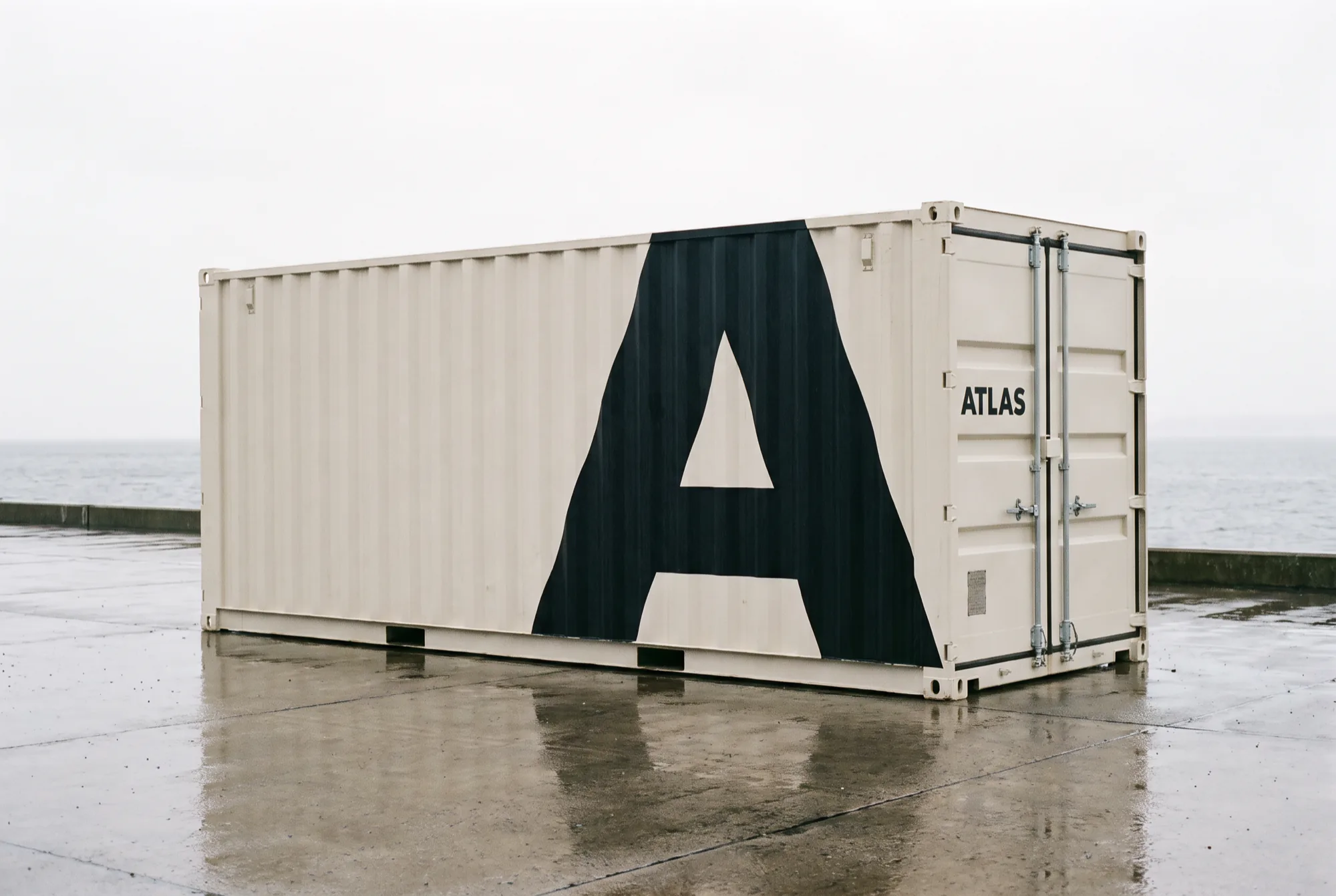 ATLAS: Seen from the far side of the yard.